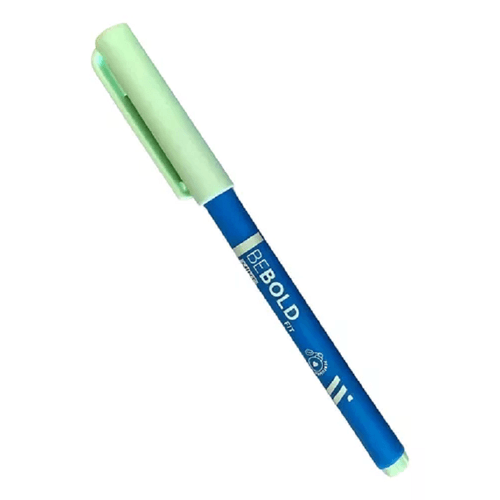 marca texto perfumada be bold fit green mint newpen avulsa