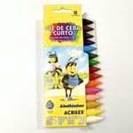 giz de cera toquinho 15 cores giz de cera toquinho 15 cores