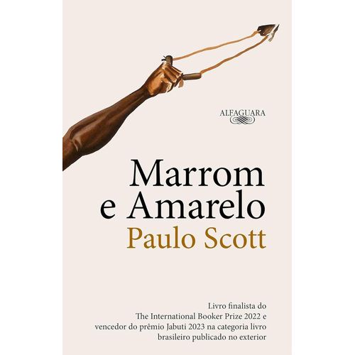 marrom e amarelo