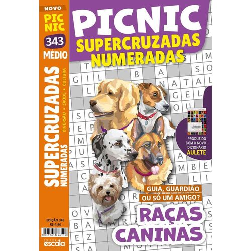 picnic supercruzadas numeradas - médio - 343