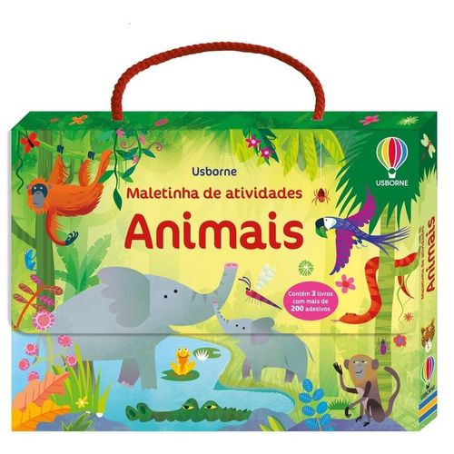 maletinha de atividades: animais