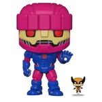 x-men sentinel with wolverine jumbo (1054) - funko