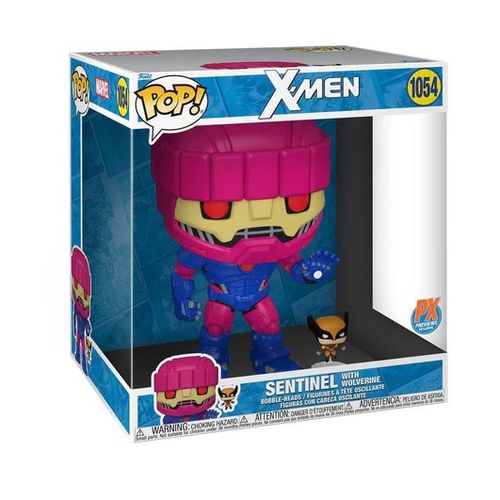 x-men sentinel with wolverine jumbo (1054) - funko