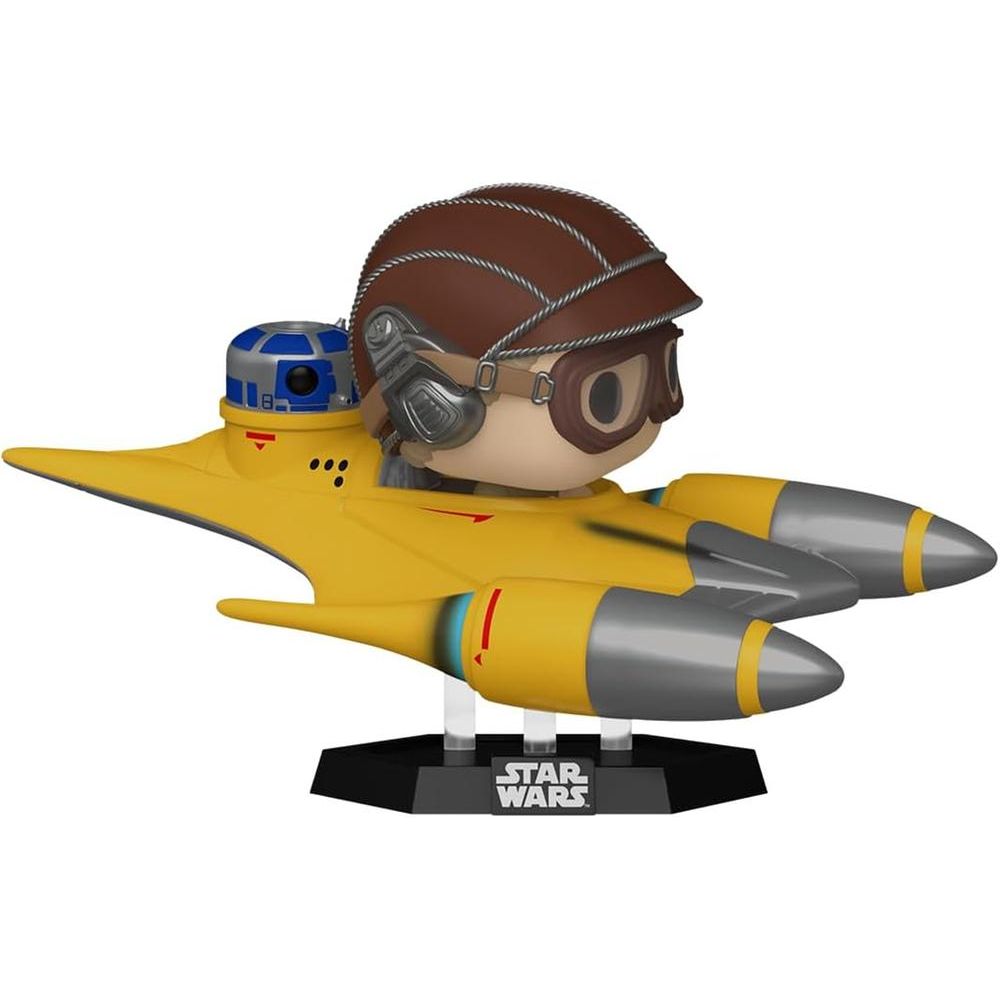 Star Wars - Anakin Sakywalker In Naboo Starfighter (With R2-D2