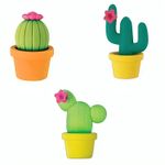 borracha cactus cores sortidas borracha cactus cores sortidas