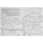 clássicos para colorir: os três porquinhos
