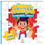 livro quebra-cabeças - a aventura de pinóquio