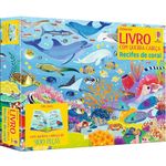 recife de coral - livro com quebra-cabeça