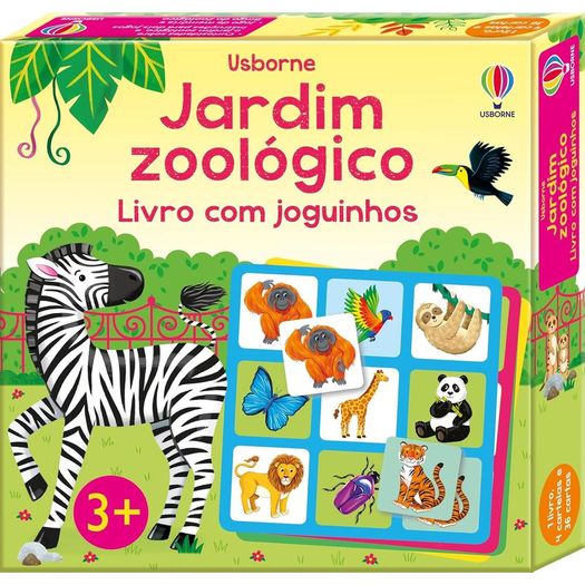 jardim zoológico - livro com joguinhos jardim zoológico - livro com joguinhos