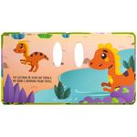 abraços carinhosos: dinossauro