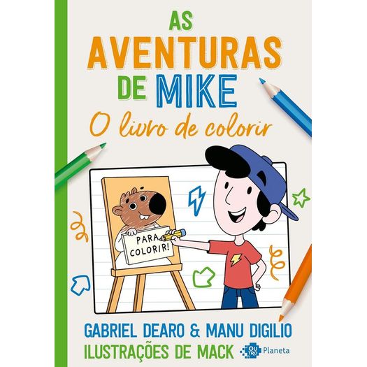 as aventuras de mike - o livro de colorir as aventuras de mike - o livro de colorir