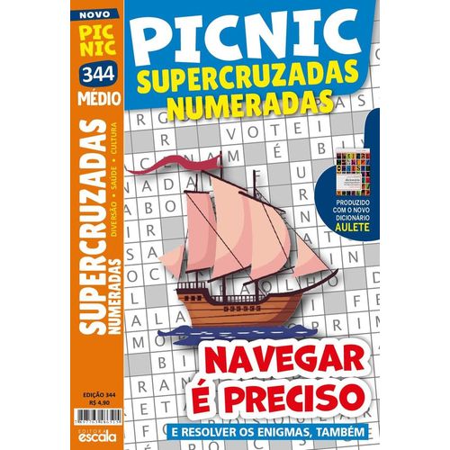 picnic supercruzadas numeradas - médio - 344