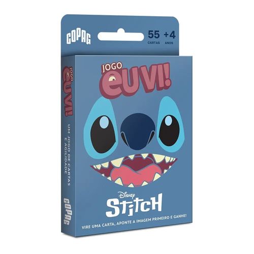 jogo de cartas eu vi stitch