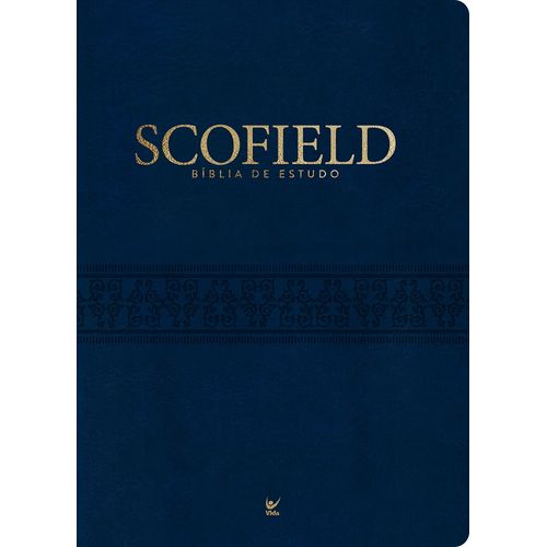 bíblia de estudo scofield - azul