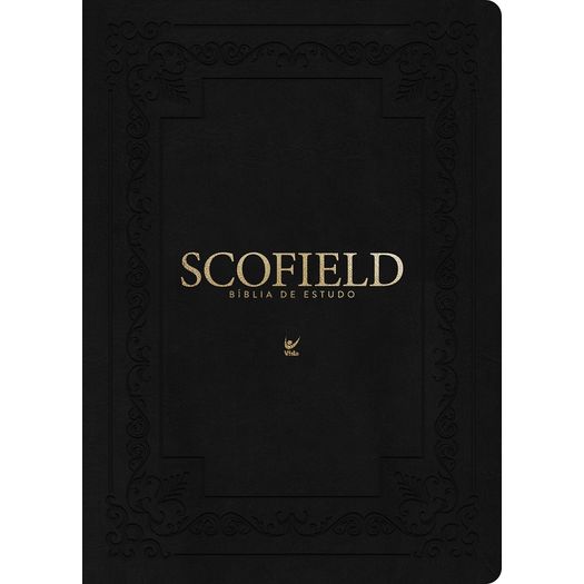bíblia de estudo scofield - preta bíblia de estudo scofield - preta