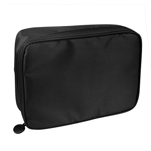 estojo box preto com divisória