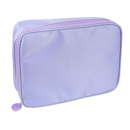 estojo box lilás com divisória estojo box lilás com divisória