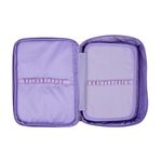 estojo box lilás com divisória estojo box lilás com divisória