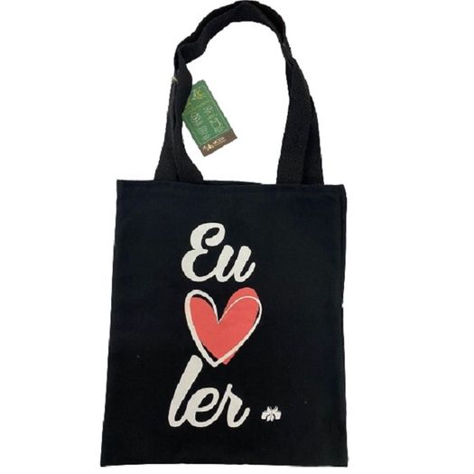 sacola retornavel m tecido ecobag eu amo ler preta 30x34cm mr fly sacola retornavel m tecido ecobag eu amo ler preta 30x34cm mr fly