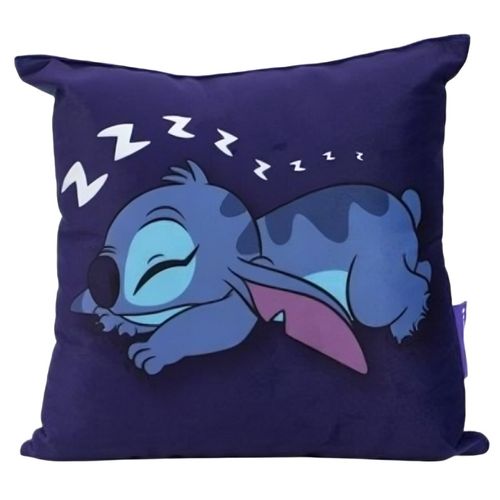 almofada veludo stitch just chill zona criativa