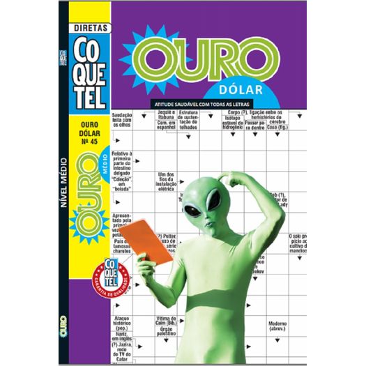 ouro dólar - nível médio - livro 45