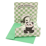 cartão de felicitações panda 3d diversos modelos cartão de felicitações panda 3d diversos modelos