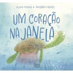 um coração na janela