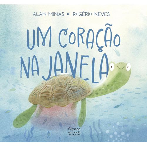 um coração na janela