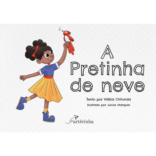 a pretinha de neve