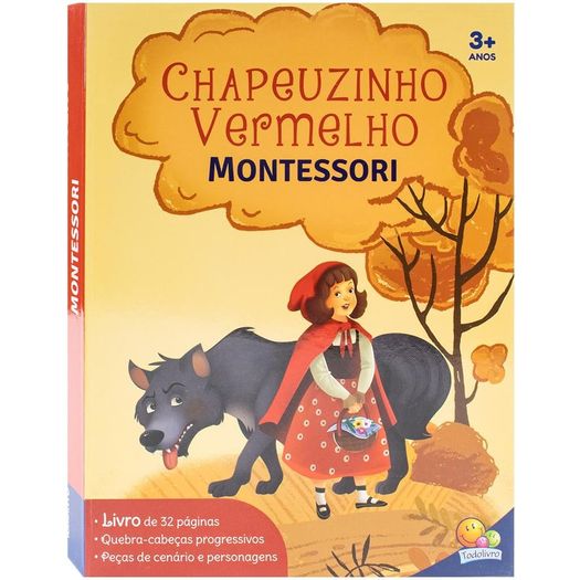 montessori clássicos - chapeuzinho vermelho montessori clássicos - chapeuzinho vermelho