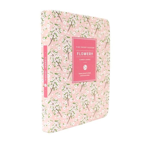 planner permanente journal flowery a6 60 folhas so lovers