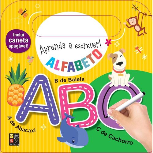 aprenda a escrever! alfabeto