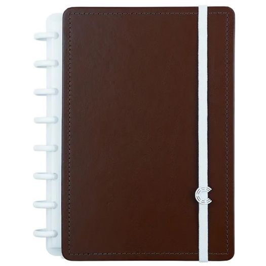 caderno-inteligente-80-folhas-a5-marrom-espresso caderno-inteligente-80-folhas-a5-marrom-espresso