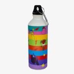 garrafa alumínio com mosquetão divertidamente garrafa alumínio com mosquetão divertidamente