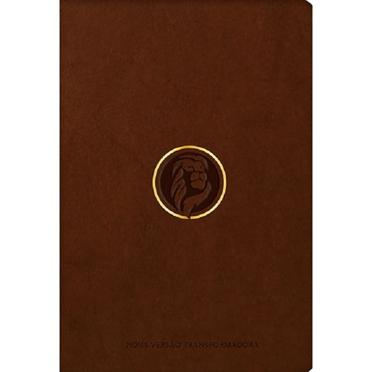 bíblia sagrada nvt - luxo - marrom bíblia sagrada nvt - luxo - marrom
