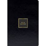 bíblia sagrada nvt - luxo - preta e dourado