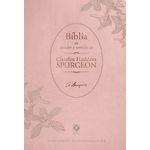 bíblia de estudo - com sermões spurgeon - rosé bíblia de estudo - com sermões spurgeon - rosé