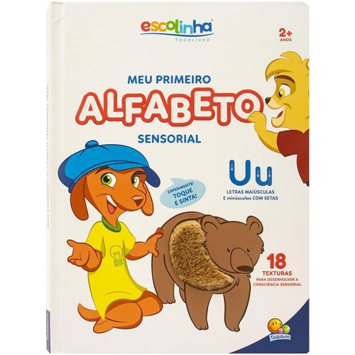 escolinha meu primeiro alfabeto sensorial tátil