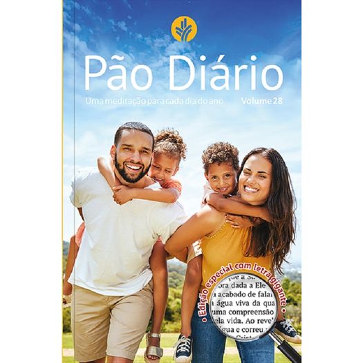 pão diário 28 - letra gigante - famíia pão diário 28 - letra gigante - famíia