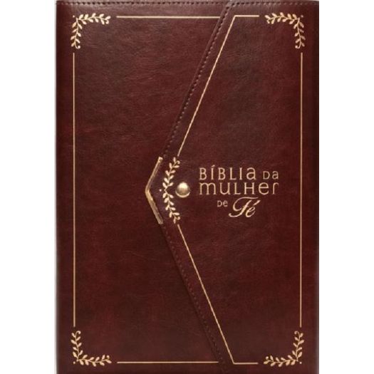 bíblia da mulher de fé - letra grande - cour soft vinho bíblia da mulher de fé - letra grande - cour soft vinho
