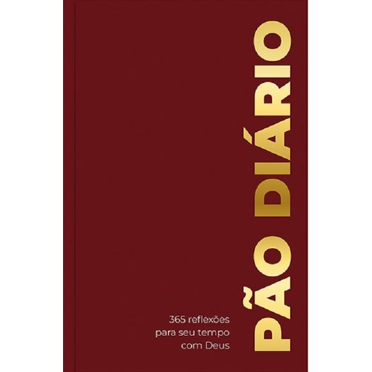 pão diário vol 28 - bordô