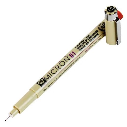 caneta nankin 0,1mm pigma micron preta xsdkpb miwa avulso varejo
