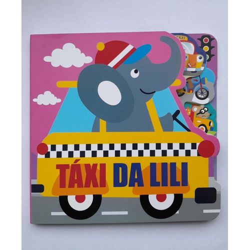 livro recortado - táxi da lili