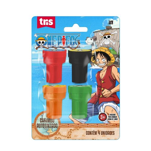 carimbo one piece 4 unidades