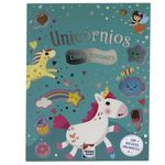 meu livro de adesivos brilhantes - unicórnios