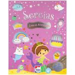 meu livro de adesivos brilhantes - sereias