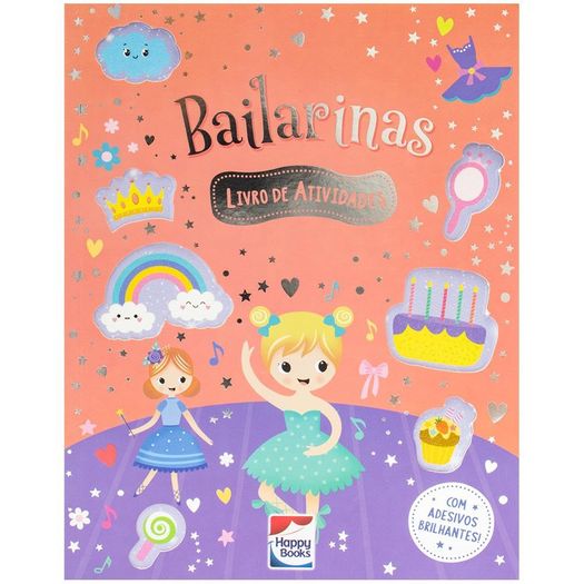 meu livro de adesivos brilhantes - bailarinas meu livro de adesivos brilhantes - bailarinas