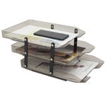 caixa de correspondência tripla móvel fumê waleu caixa de correspondência tripla móvel fumê waleu