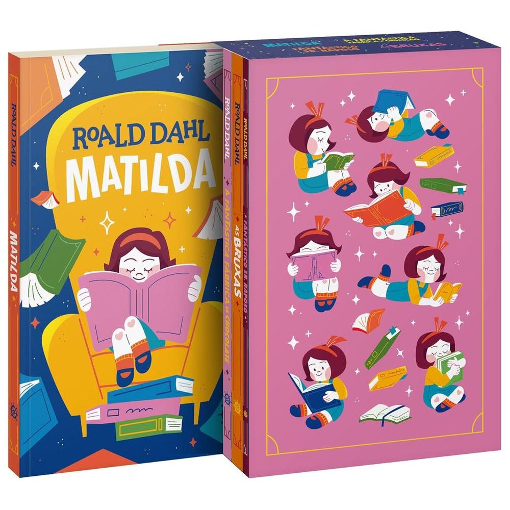 Box Roald Dahl - Livrarias Curitiba