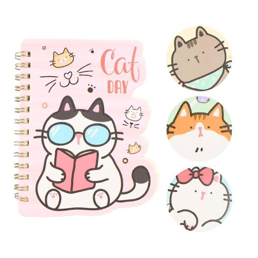 caderno anotações formato gatinhos diversos modelos caderno anotações formato gatinhos diversos modelos